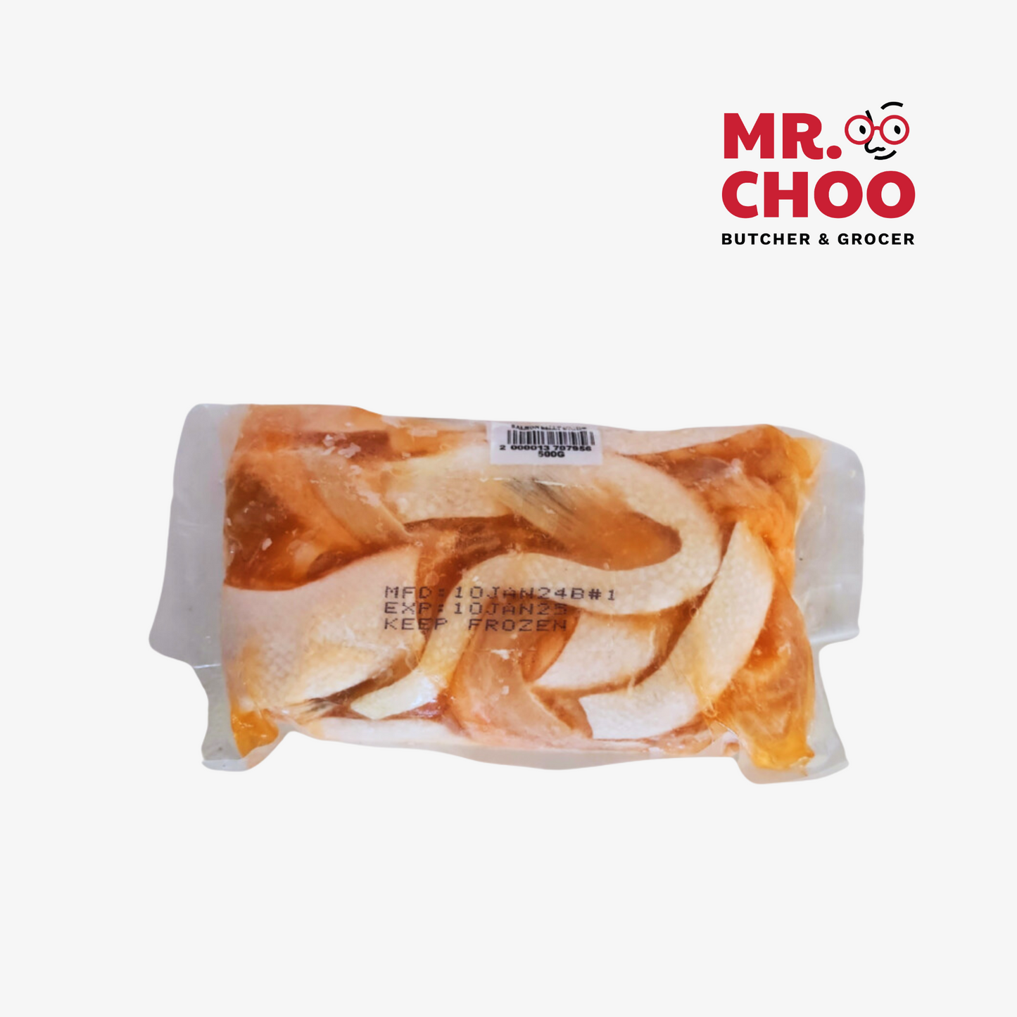 Salmon Belly Strips 500g